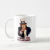 Mug Oncle Sam Clogging danse (Gauche)