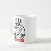 Mug Oncle Sam lit des livres interdits (Devant gauche)