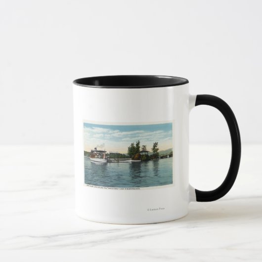 Mug Oncle Sam Steamer à l'atterrissage de Loon Island (Droite)