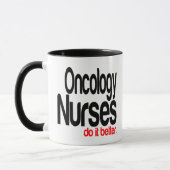 Mug Oncologie Les infirmières font mieux (Gauche)