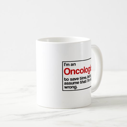 Mug Oncologiste (Devant droit)