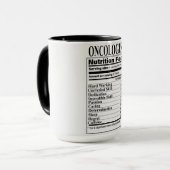 Mug Oncologiste Nutrition Fiches (Devant gauche)