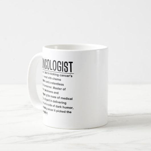 Mug Oncologue (Devant gauche)