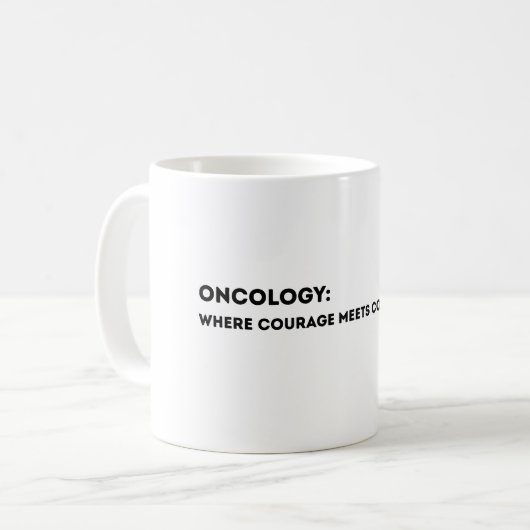 Mug Oncology Definition Card – Thank You Oncologist (Devant gauche)