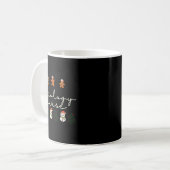 Mug Oncology Nurse Christmas Gingerbread Holiday Hosta (Devant gauche)
