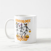 Mug Oncology Squad Skeleton Citrouille Fall Leçons Éff (Gauche)