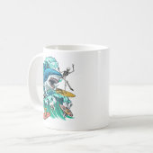 Mug Onde requin (Devant gauche)