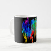 Mug Ondes colorées (Devant gauche)
