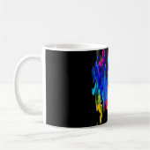 Mug Ondes colorées (Gauche)