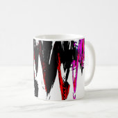 Mug Ondes colorées (Devant droit)