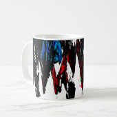Mug Ondes colorées (Devant gauche)