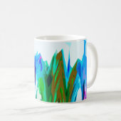 Mug Ondes colorées (Devant droit)