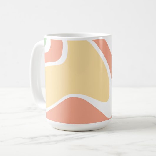 Mug Ondes de ripple liquide (Devant gauche)