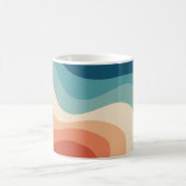 Mug Ondes de style rétro (Centre)
