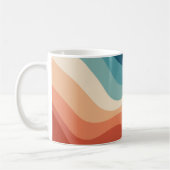Mug Ondes de style rétro (Gauche)