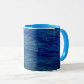 Mug Ondes océaniques simples (Devant droit)