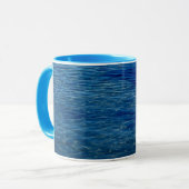 Mug Ondes océaniques simples (Devant gauche)