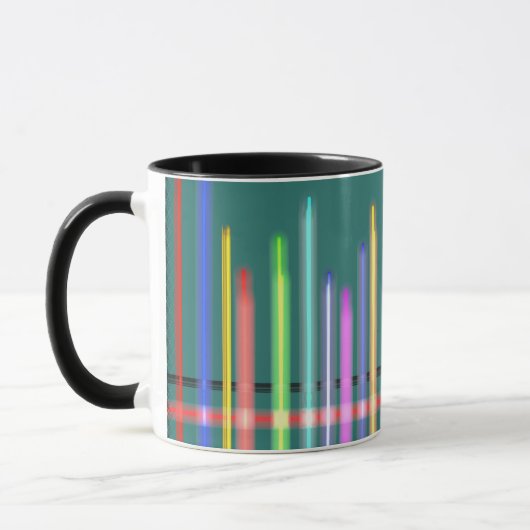 Mug ondes sonores colorées (Gauche)