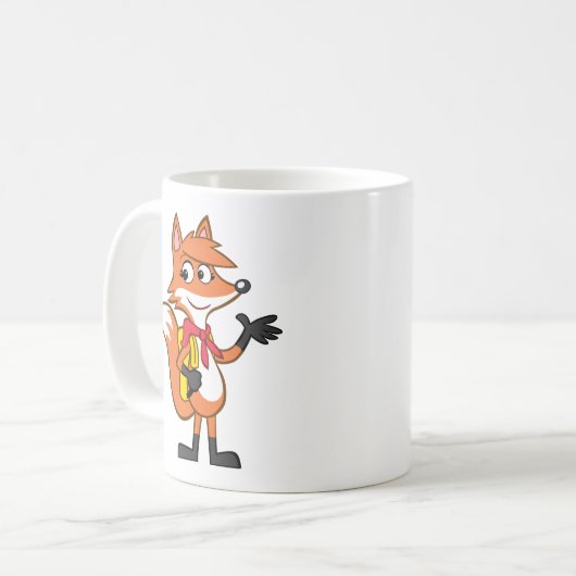 Mug Ondulation de Fox de Rick | Scarlett de garde (Devant gauche)