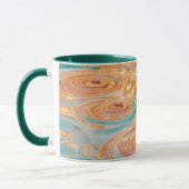 Mug Ondulations de Tranquillité Harmonie d'Eau Abstrai (Gauche)