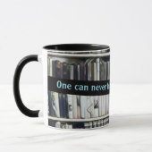 Mug One Can Never Have too Many Books (Gauche)