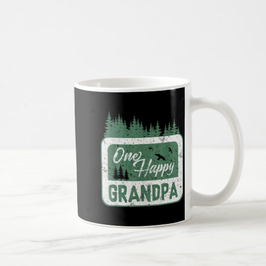 Mug One Happy Grandpa Camper 1st Birthday Camng Bear (Droite)