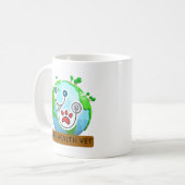 Mug One Health Vet – Vet Global Health Animal Design (Devant gauche)