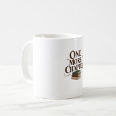 Mug One More Chapter - Book Lover Reading Tee (Devant gauche)