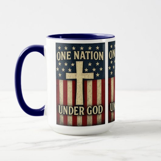 Mug One Nation Under God (Gauche)
