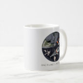 Mug One Planet One Chance - Jour des terres (Texture d (Devant droit)