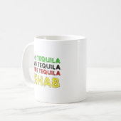 Mug One Tequila, Two Tequila, Three Tequila, Réadaptat (Devant gauche)