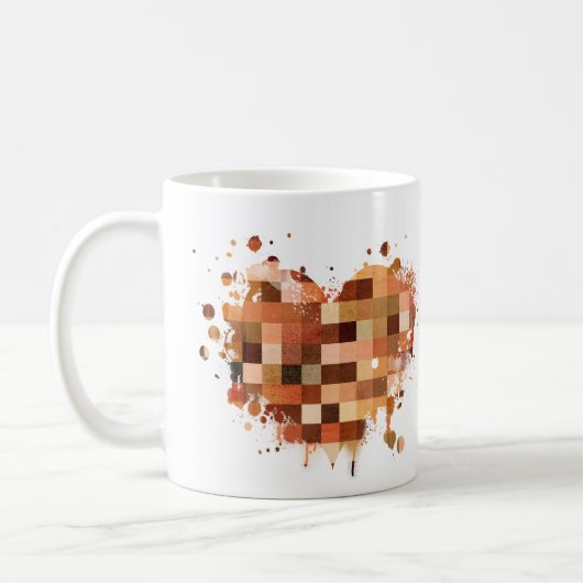 Mug One World Heart (Gauche)