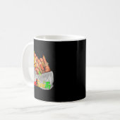 Mug Ongle afro Juneteenth liberté afro-américaine (Devant gauche)