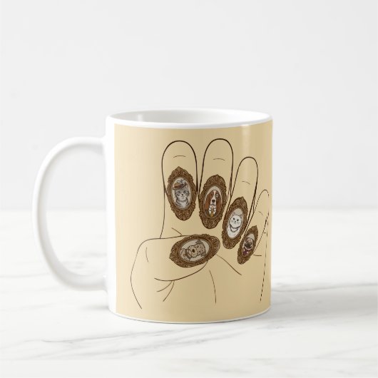 Mug Ongles de vieille fortune (Gauche)