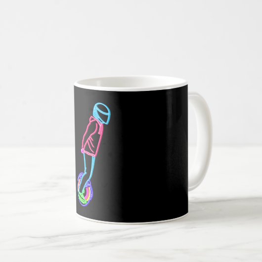 Mug Onglet électrique Neon EUC (Devant droit)