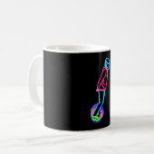 Mug Onglet électrique Neon EUC (Devant gauche)