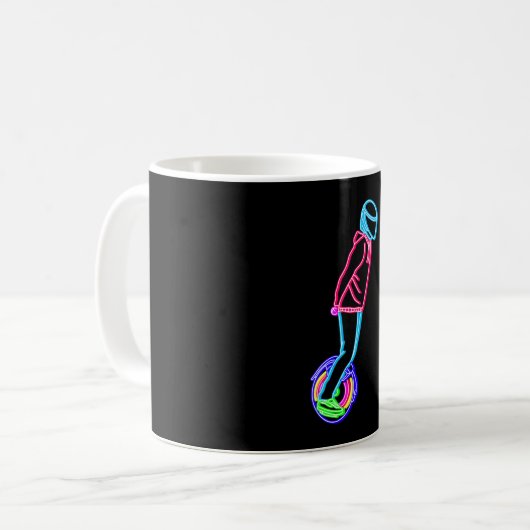 Mug Onglet électrique Neon EUC (Devant gauche)