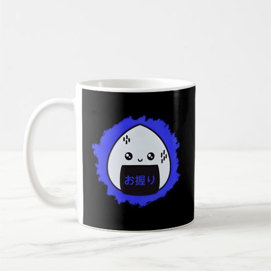 Mug Onigiri japonais boule de riz Kawaii Anime esthéti (Gauche)