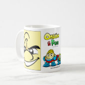 Mug Onion et Pea eyes mug. (Devant gauche)