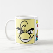 Mug Onion et Pea eyes mug. (Gauche)