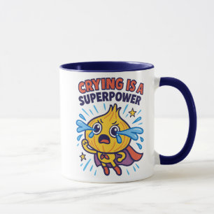 Mug Onion Superhero Drôle café de l'alimentation