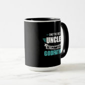 Mug Only best uncles get promoted to godfather (Devant droit)