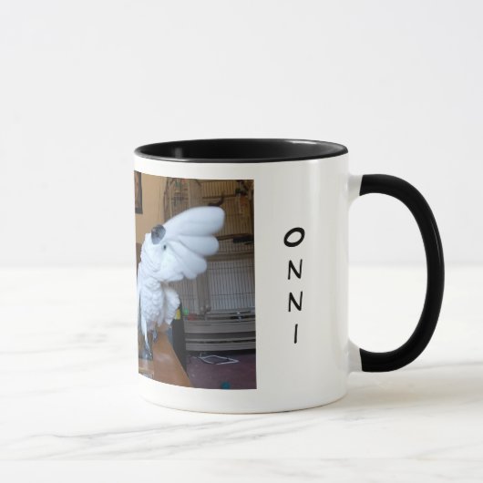 Mug Onni le cacatoès de frapper du pied de claquettes (Droite)