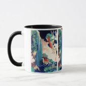 Mug Ono Falls Hokusai Art japonais (Gauche)