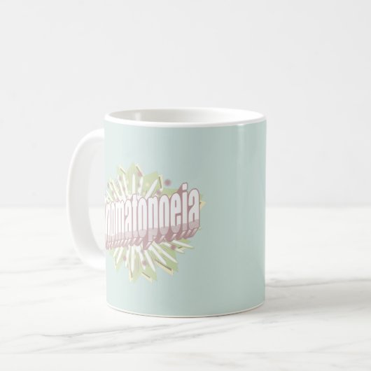Mug Onomatopoeia Explosion Anglais (Devant gauche)