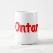 Mug "#Ontario" Joli design. Commandez dès maintenant (Centre)