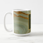 Mug Onyx Luxueux Avec Or Et Vert (Gauche)