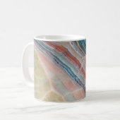 Mug onyx marbre texture arrière - plan de pierres natu (Devant gauche)
