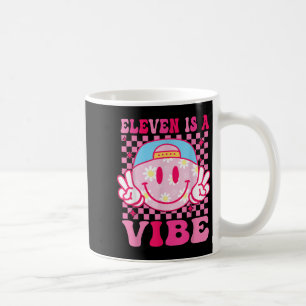 Mug Onze Est Une Vibe Anniversaire 11 Anniversaire Fil