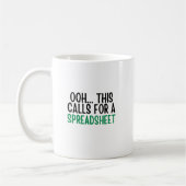 Mug Ooh. Cela nécessite une feuille de calcul, comptab (Gauche)
